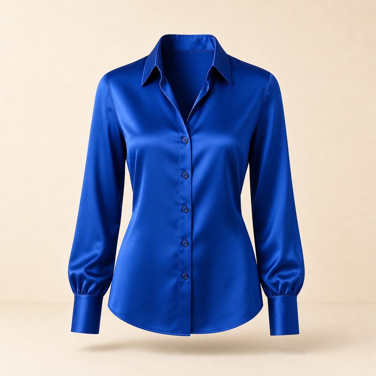 Women's cobalt blue shirt